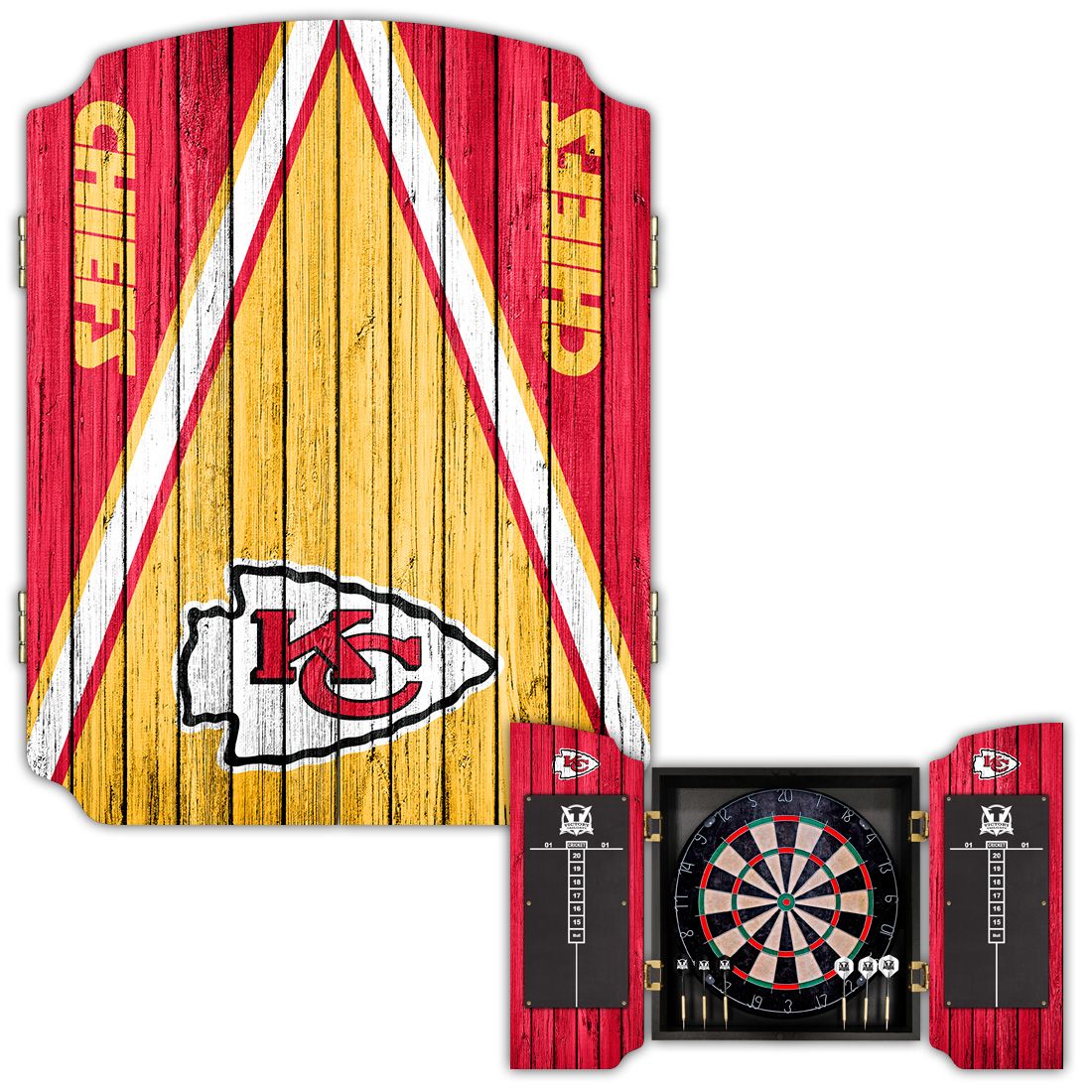 Kansas City Chiefs - Super Bowl LVII Champions 20 Statement Size Stee –  authenticstreetsigns