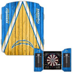 Victory Tailgate Los Angeles Chargers Dartboard Cabinet