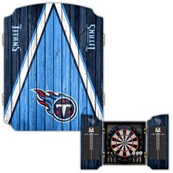 Victory Tailgate Tennessee Titans Dartboard Cabinet