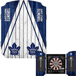 Victory Tailgate Toronto Maple Leafs Dartboard Cabinet