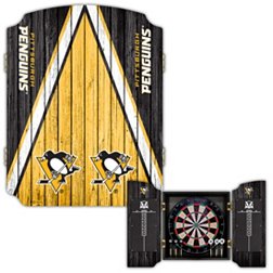 Victory Tailgate Pittsburgh Penguins Dartboard Cabinet