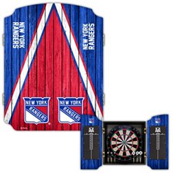 Victory Tailgate New York Rangers Dartboard Cabinet