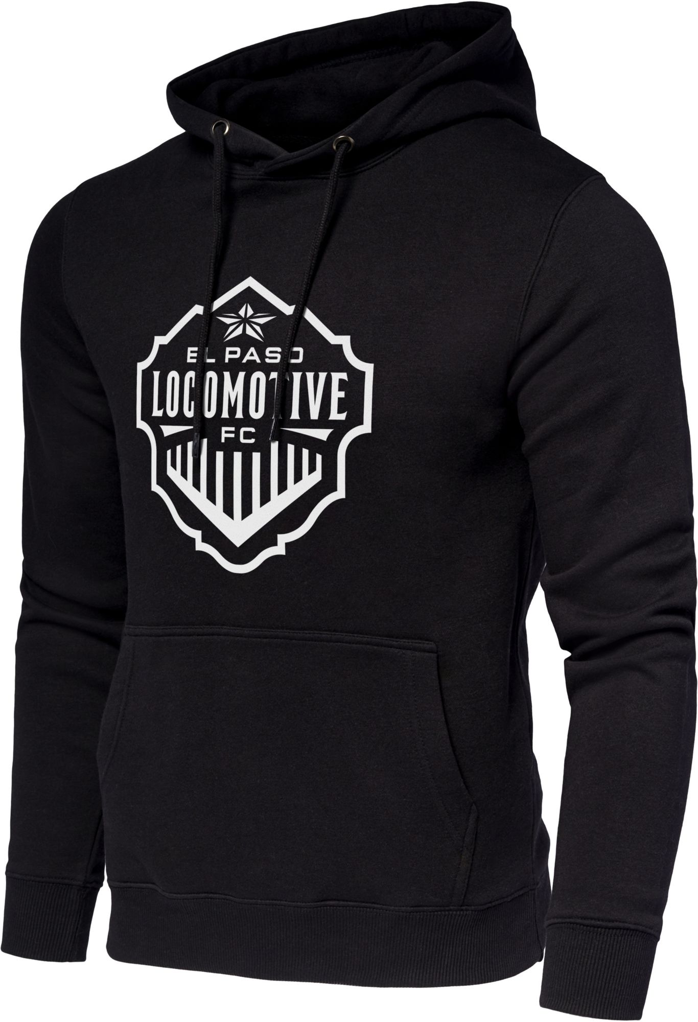 Sport Design Sweden El Paso Locomotive FC Logo Black Pullover Hoodie - Black
