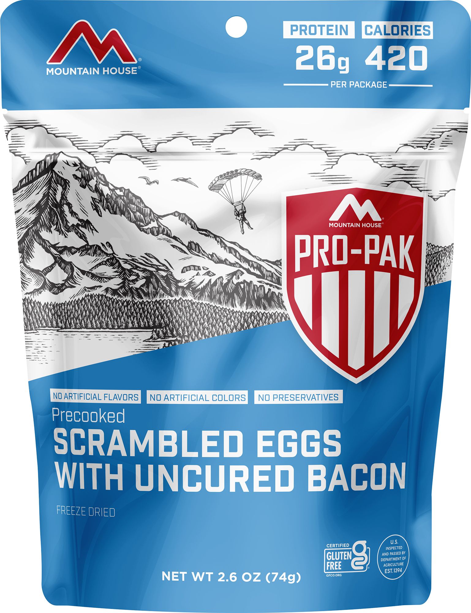 Mountain House Scrambled Eggs with Bacon Pro-Pak