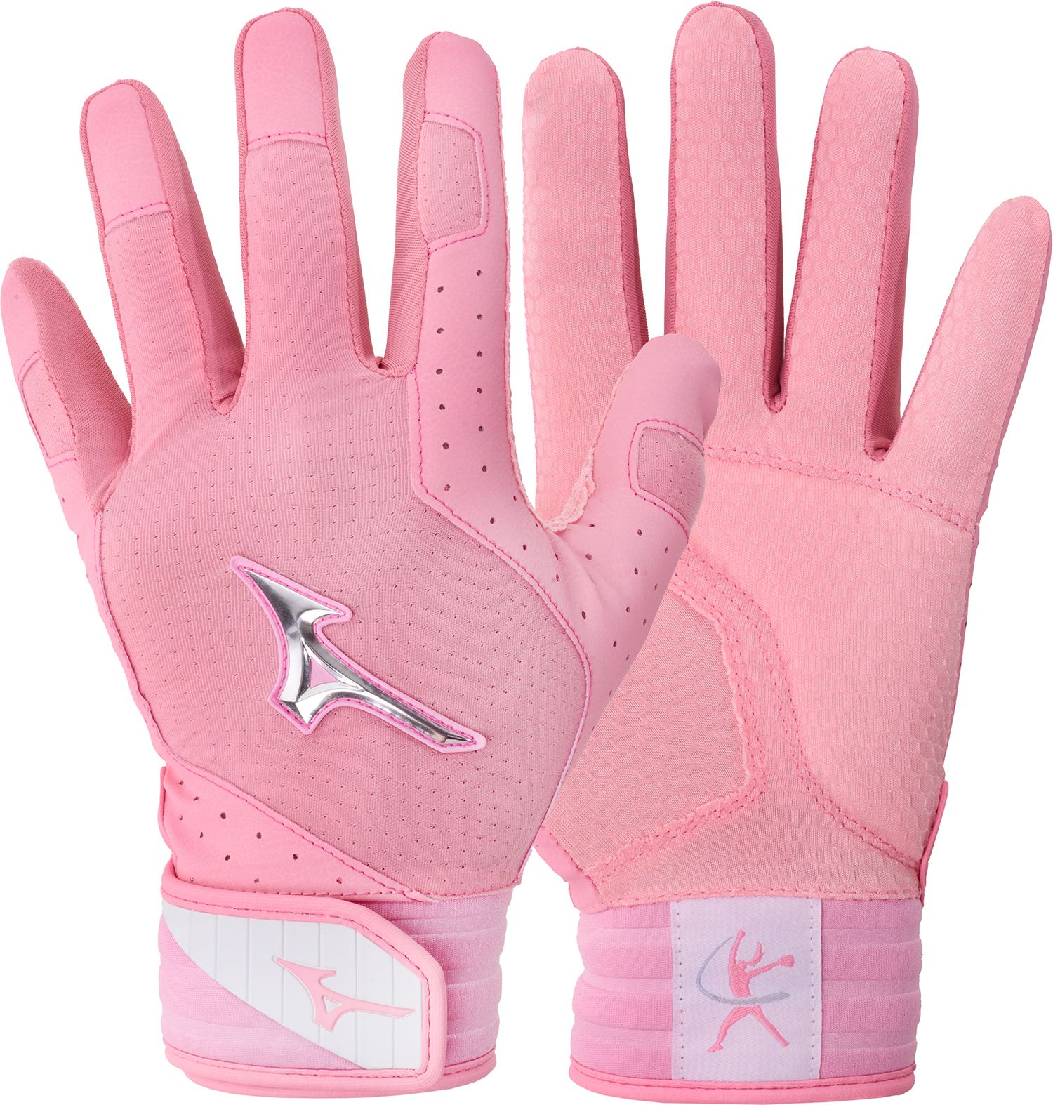 Mizuno Girls' Jennie Finch Softball Batting Gloves