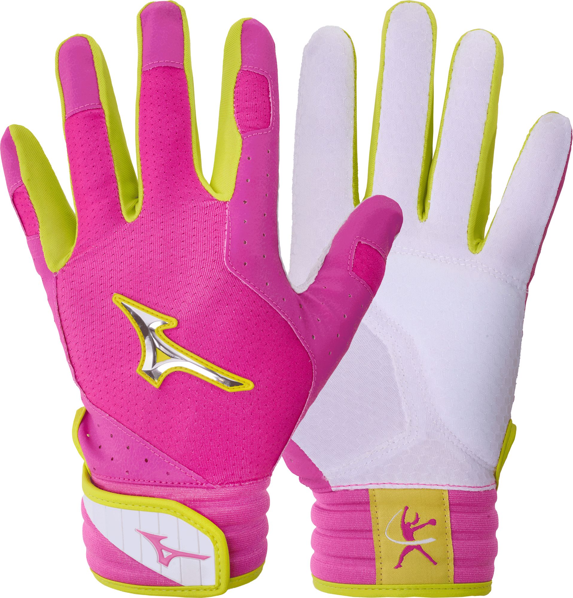 Mizuno Girls' Jennie Finch Softball Batting Gloves