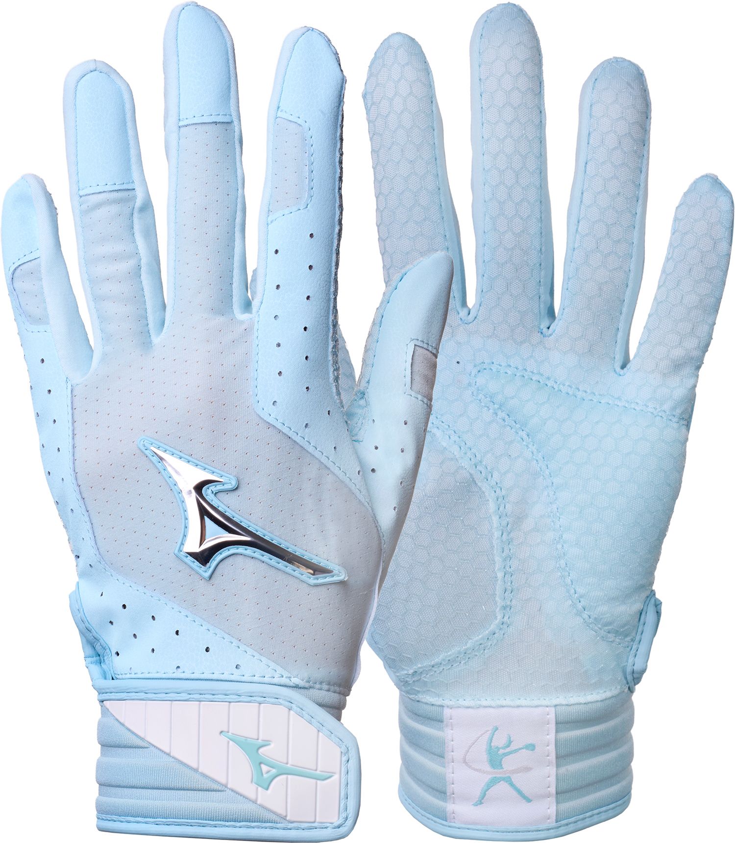 Mizuno Girls' Jennie Finch Softball Batting Gloves