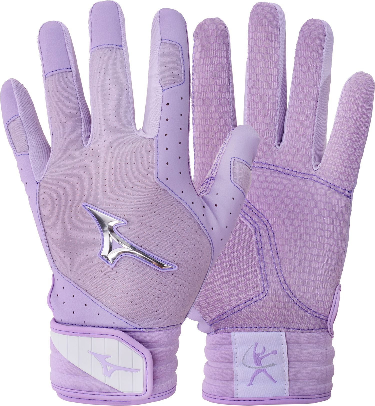 Mizuno Girls' Jennie Finch Softball Batting Gloves