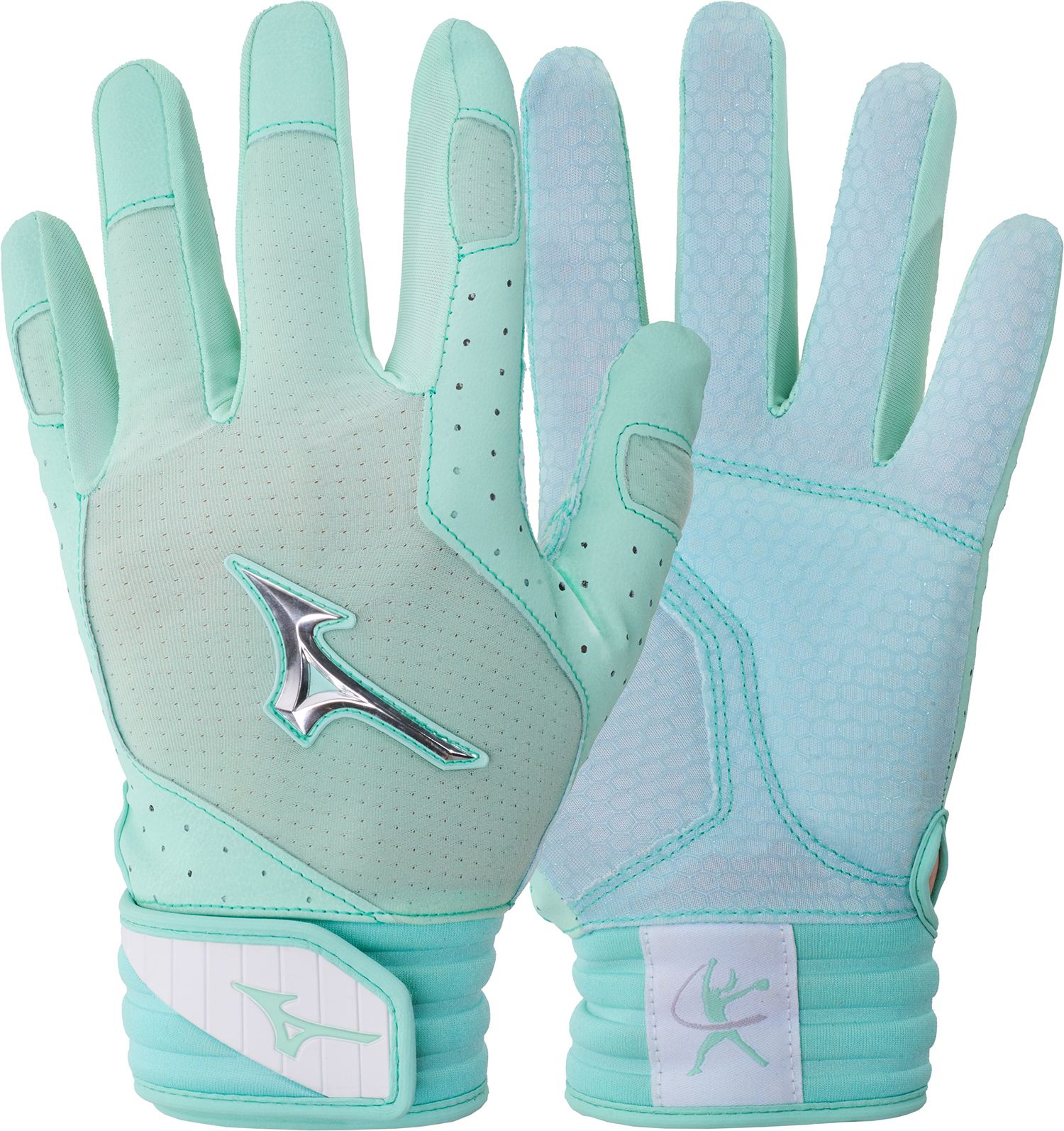 Mizuno Women's Jennie Finch Softball Batting Gloves