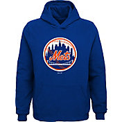 MLB Team Apparel Youth New York Mets Blue Hoodie