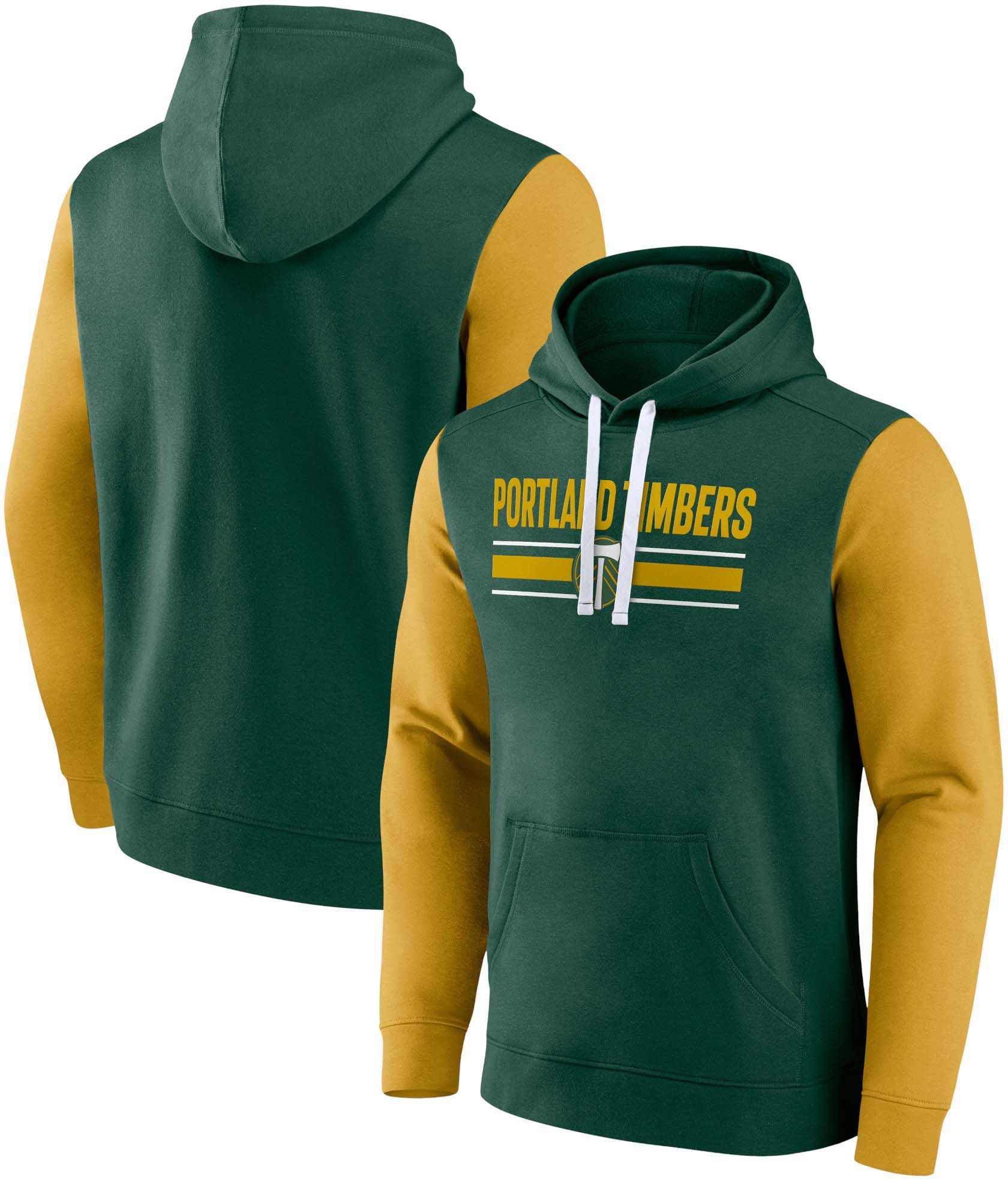 MLS Portland Timbers Cotton Green Pullover Hoodie - Green
