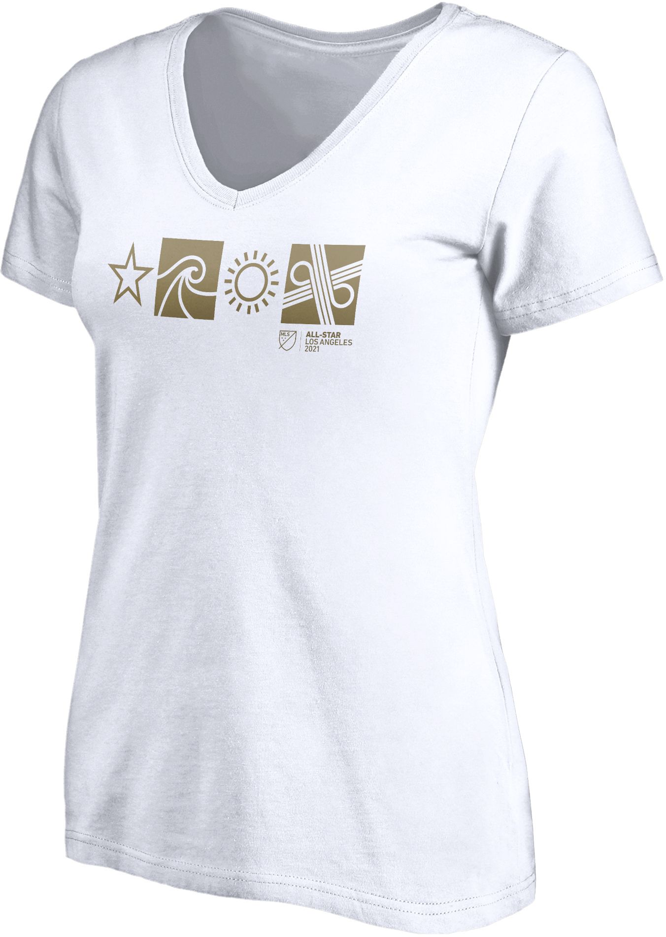 MLS Women's '21 All-Star Game Spec White T-Shirt