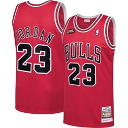 Mitchell & Ness Men's 1997 Chicago Bulls Michael Jordan #23 Red Hardwood Classics Authentic Jersey