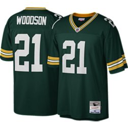 Mitchell & Ness Men's Green Bay Packers Charles Woodson #21 Green 2010 Throwback Jersey