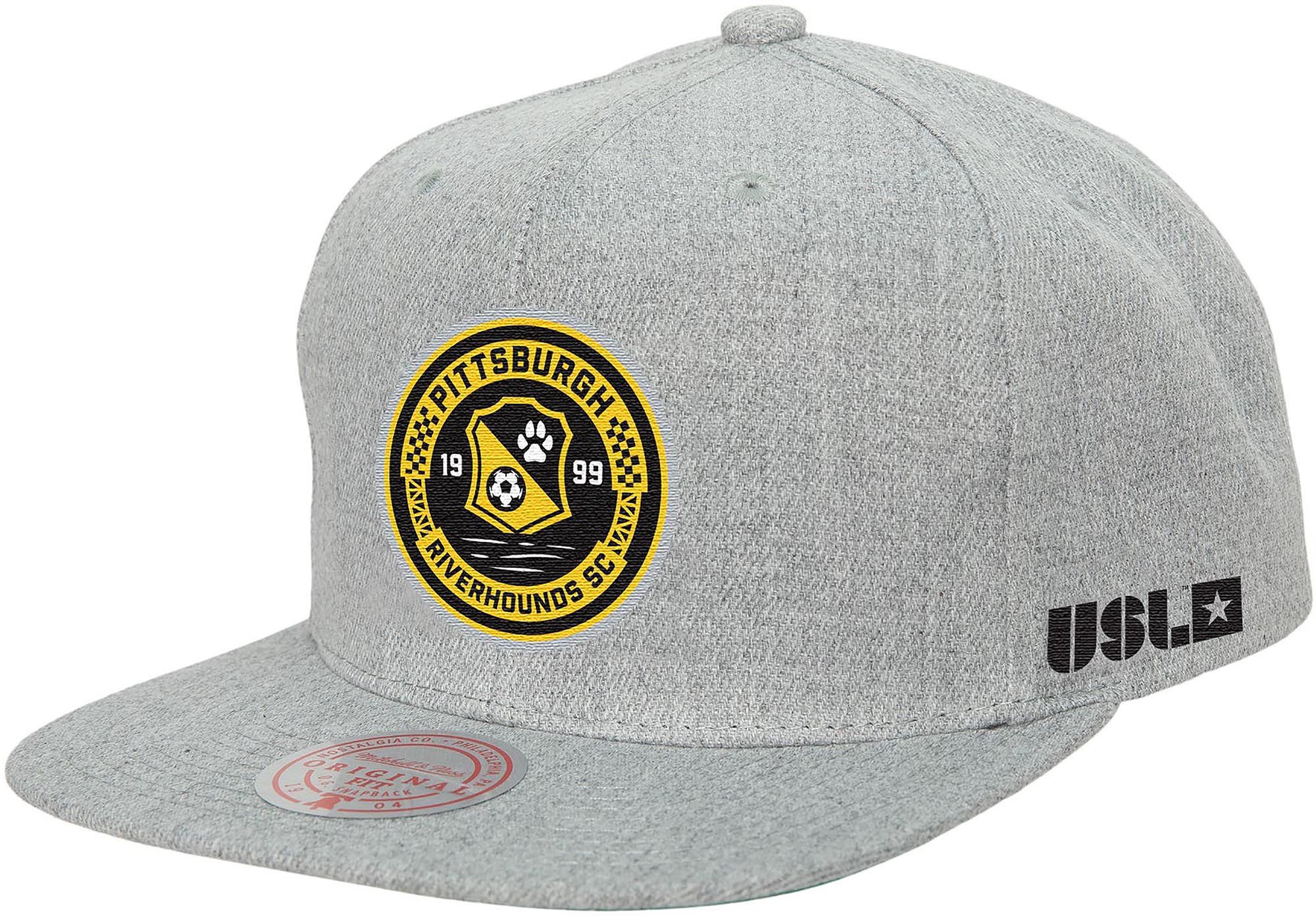 Mitchell &amp; Ness Riverhounds Primary Logo Snapback Hat