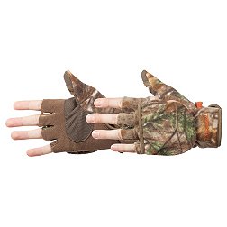 Manzella Men's Bow Hunter Convertible Glomitt Gloves