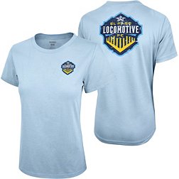 Icon Sports Group Women's El Paso Locomotive FC 2 Logo Blue T-Shirt