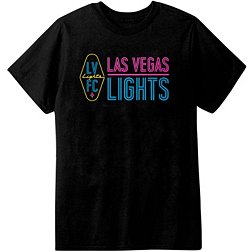 Icon Sports Group Youth Las Vegas Lights Logo Black T-Shirt