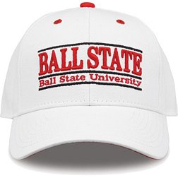 The Game Men's Ball State Cardinals White Nickname Adjustable Hat