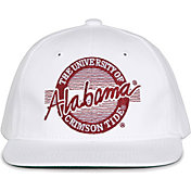 The Game Men's Alabama Crimson Tide White Circle Adjustable Hat