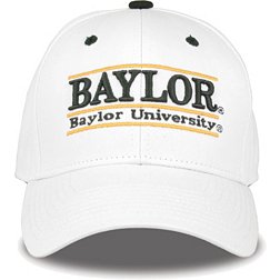 The Game Men's Baylor Bears White Bar Adjustable Hat
