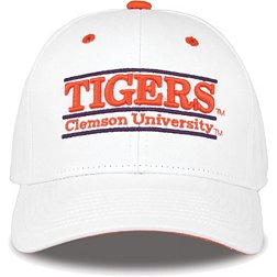 The Game Men's Clemson Tigers White Nickname Adjustable Hat