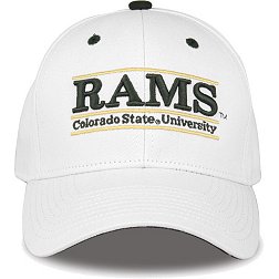 The Game Men's Colorado State Rams White Bar Adjustable Hat