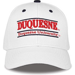 The Game Men's Duquesne Dukes White Bar Adjustable Hat
