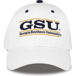 The Game Men's Georgia Southern Eagles White Bar Adjustable Hat