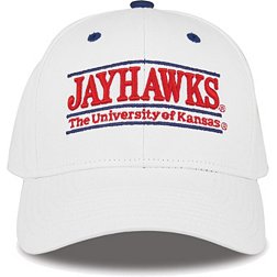 The Game Men's Kansas Jayhawks White Nickname Adjustable Hat