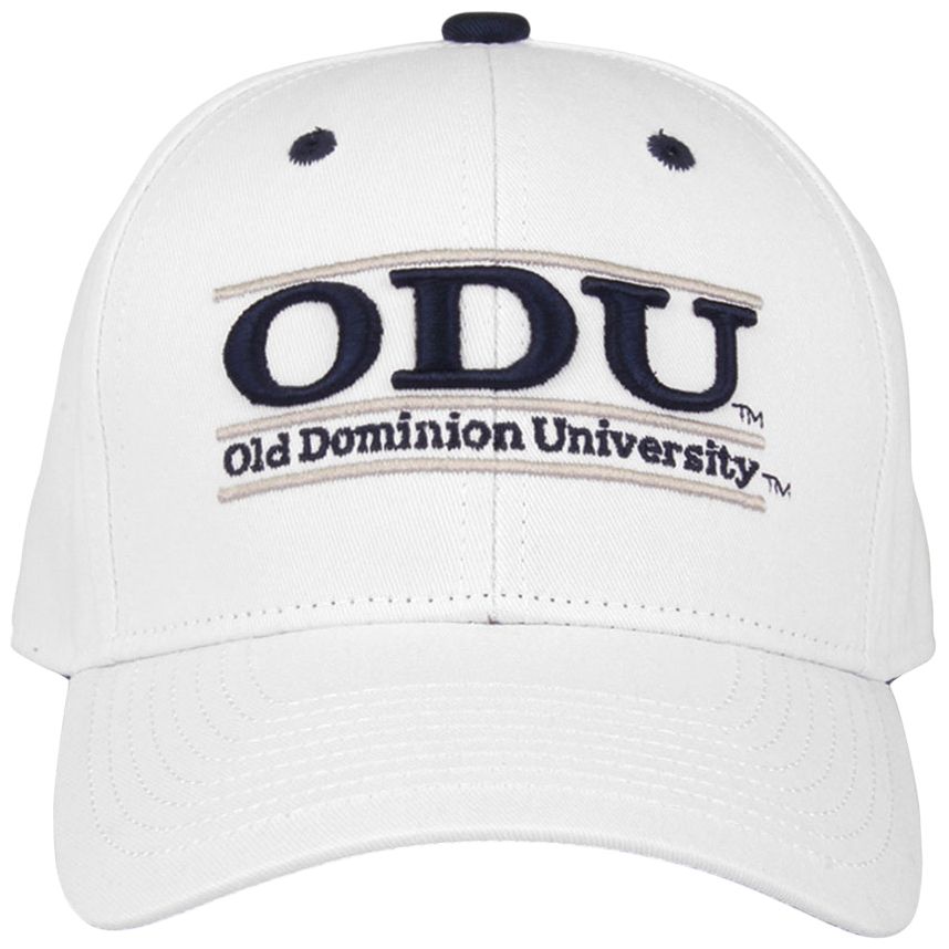 The Game Men's Old Dominion Monarchs White Bar Adjustable Hat