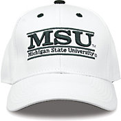 The Game Men's Michigan State Spartans White Bar Adjustable Hat