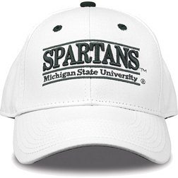 The Game Men's Michigan State Spartans White Nickname Adjustable Hat