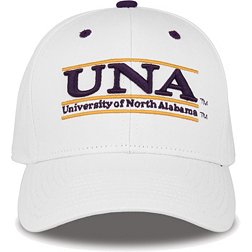 The Game Men's North Alabama  Lions White Bar Adjustable Hat