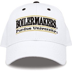 The Game Men's Purdue Boilermakers White Nickname Adjustable Hat