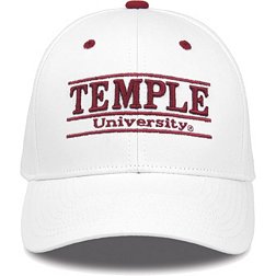 The Game Men's Temple Owls White Bar Adjustable Hat