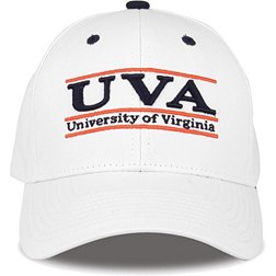 The Game Men's Virginia Cavaliers White Bar Adjustable Hat