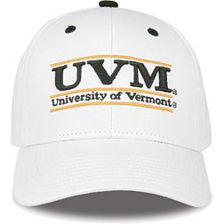 The Game Men's Vermont Catamounts White Bar Adjustable Hat