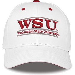 The Game Men's Washington State Cougars White Bar Adjustable Hat