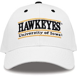 The Game Men's Iowa Hawkeyes White Nickname Adjustable Hat