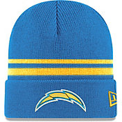 New Era Men's Los Angeles Chargers Cuffed Blue Knit
