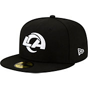 New Era Men's Los Angeles Rams Black 59Fifty Fitted Hat