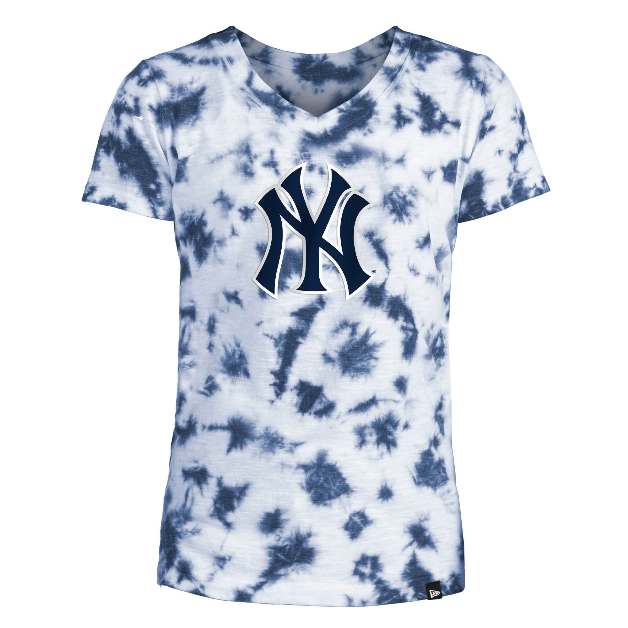 New York Yankees Camo Tie-Dye T-Shirt