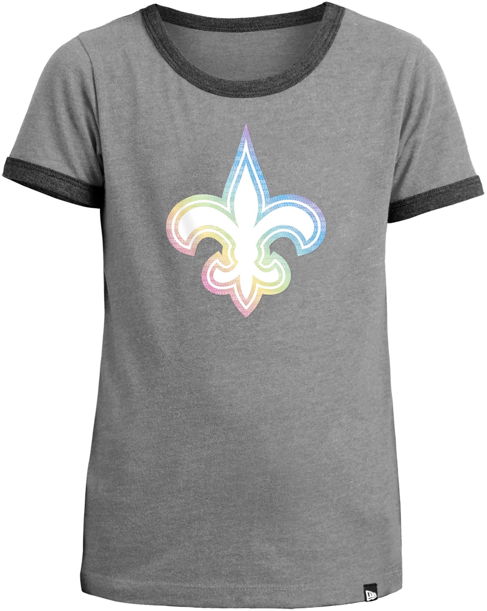 New Era / Apparel Girls' New Orleans Saints Candy Sequins T-Shirt