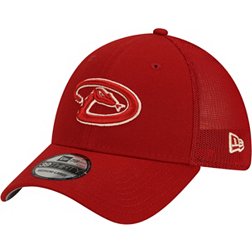 New Era Men's Arizona Diamondbacks Batting Practice Red 39Thirty Stretch Fit Hat