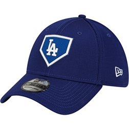 New Era Men's Los Angeles Dodgers Royal Distinct 39Thirty Stretch Fit Hat