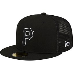 New Era Men's Pittsburgh Pirates Black 59Fifty Fitted Hat
