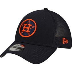 New Era Men's Houston Astros Batting Practice Black 39Thirty Stretch Fit Hat