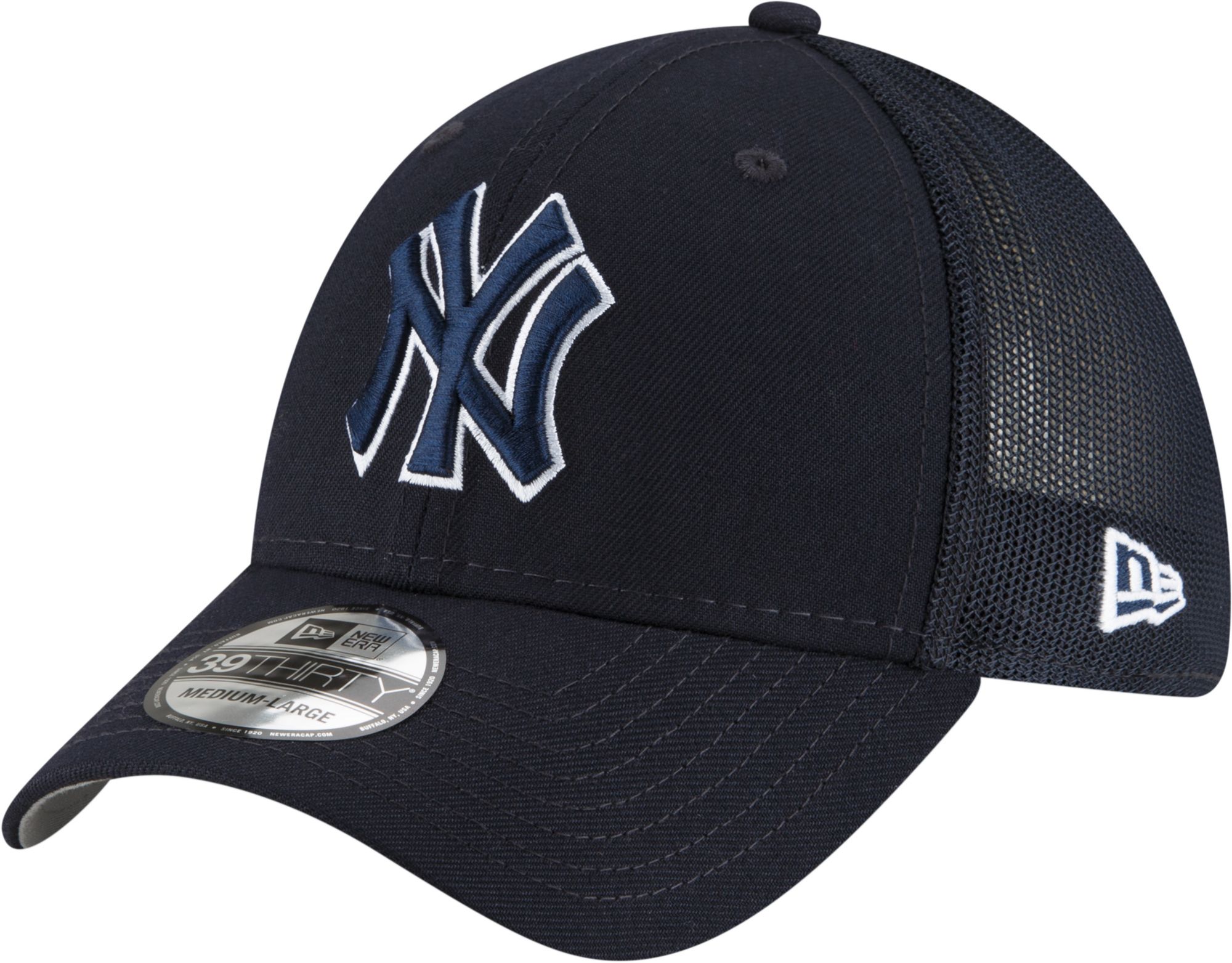 Women's New Era Navy New York Yankees Jersey Tri-Blend Pullover Hoodie