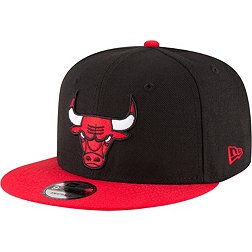 New Era Men's Chicago Bulls Black 9Fifty Adjustable Hat